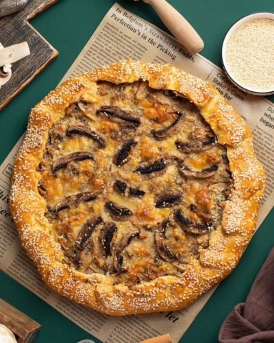 Mushroom galette